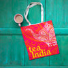 Tea India Tote Bag